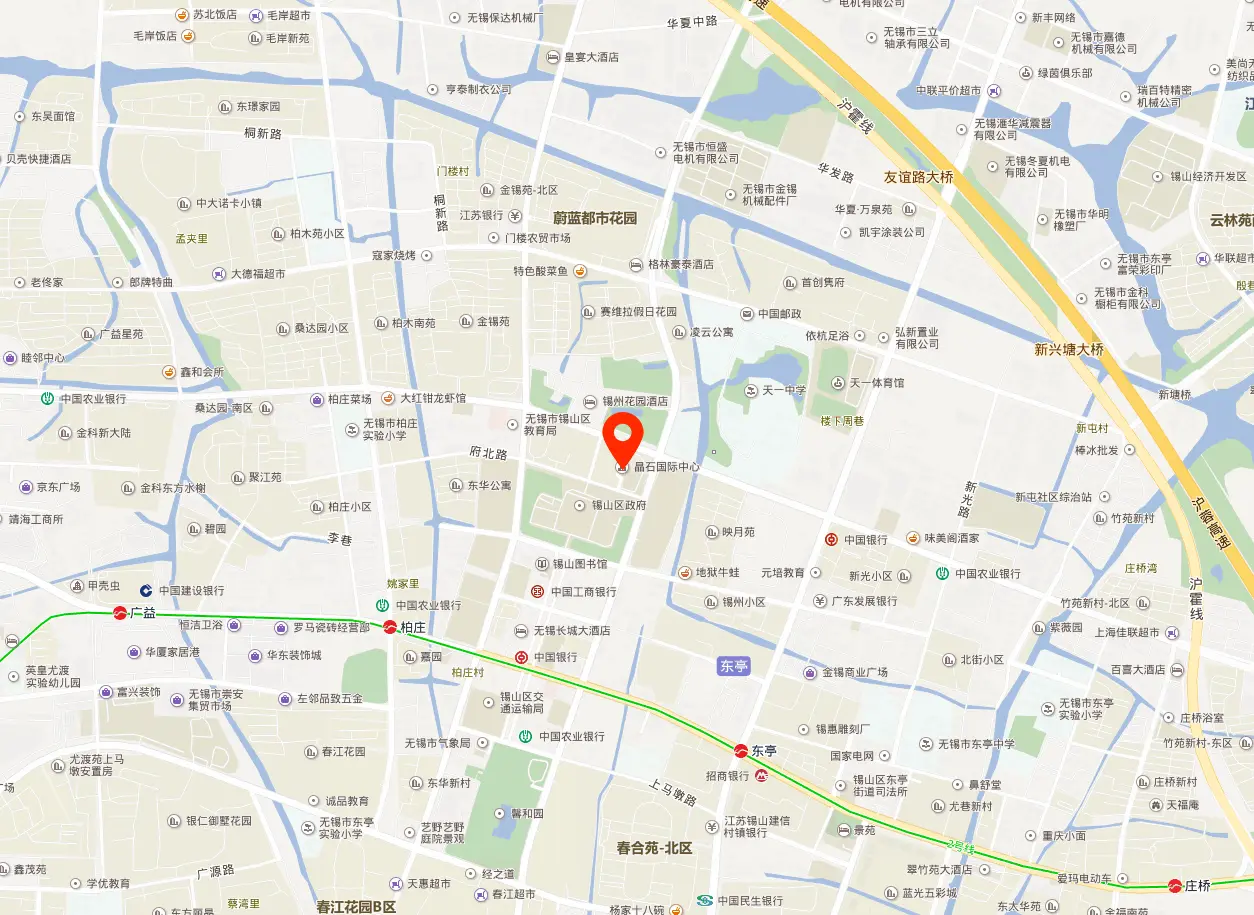 晶石国际中心地图位置